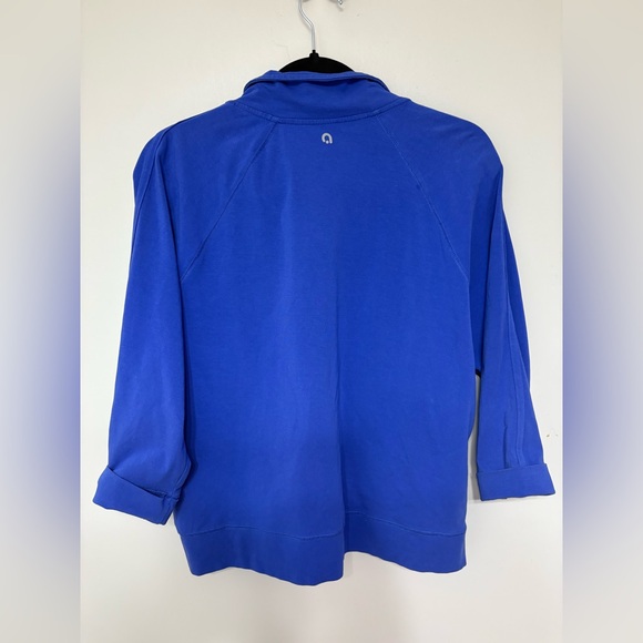 Hyba Blue Zip-Up Jacket - Picture 5 of 6